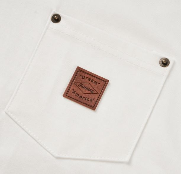 Burnley Pin Patch Pocket Work Standard Fit Short Sleeve