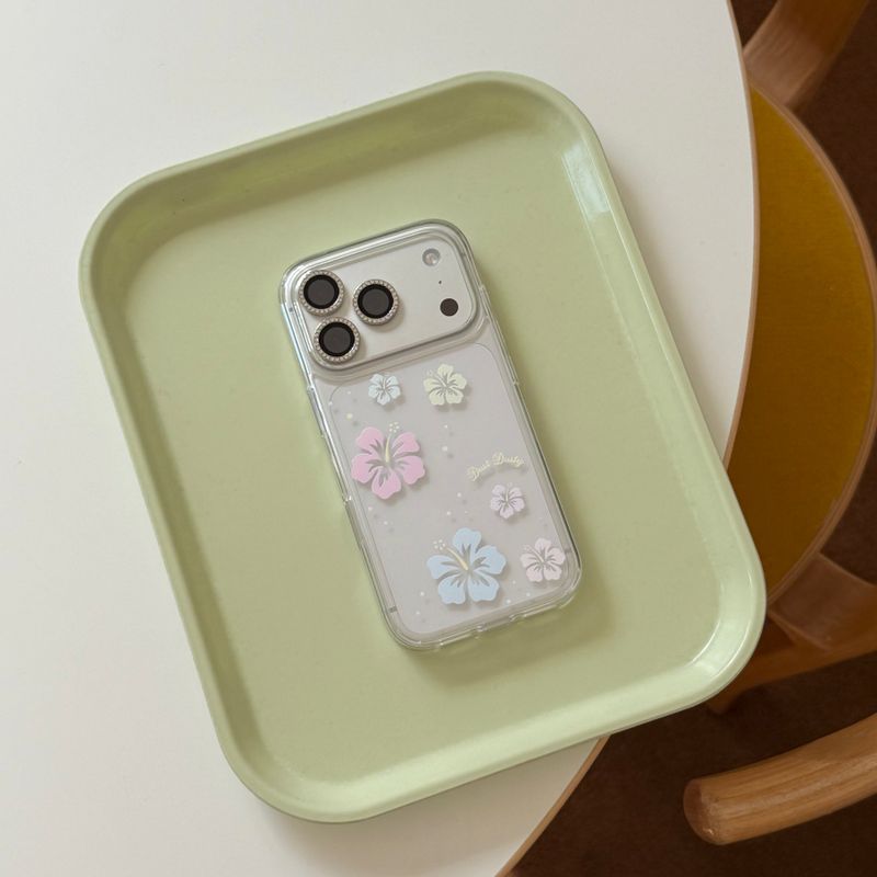 hibiscus jellhard case (pastel mix)