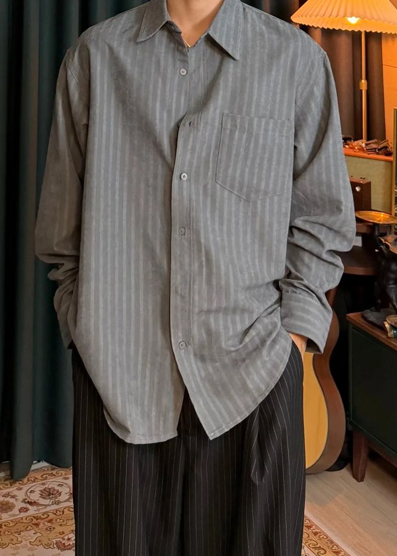 Suede Rangle Shirt 3COLOR