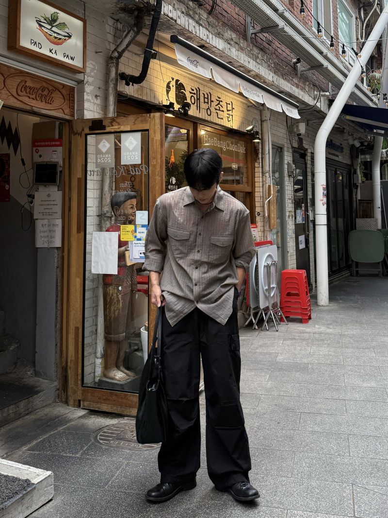 Tes cargo washing pants