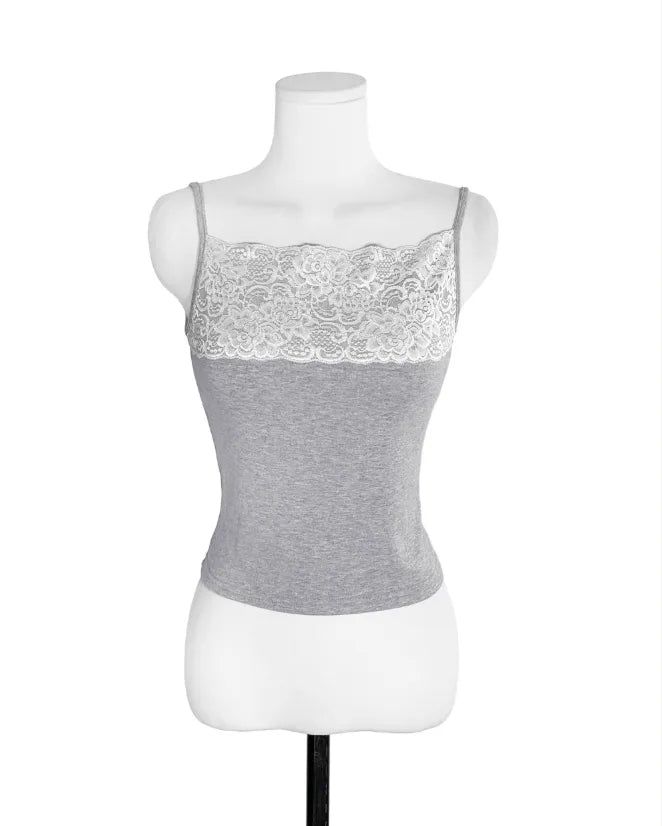 up tier lace camisole top
