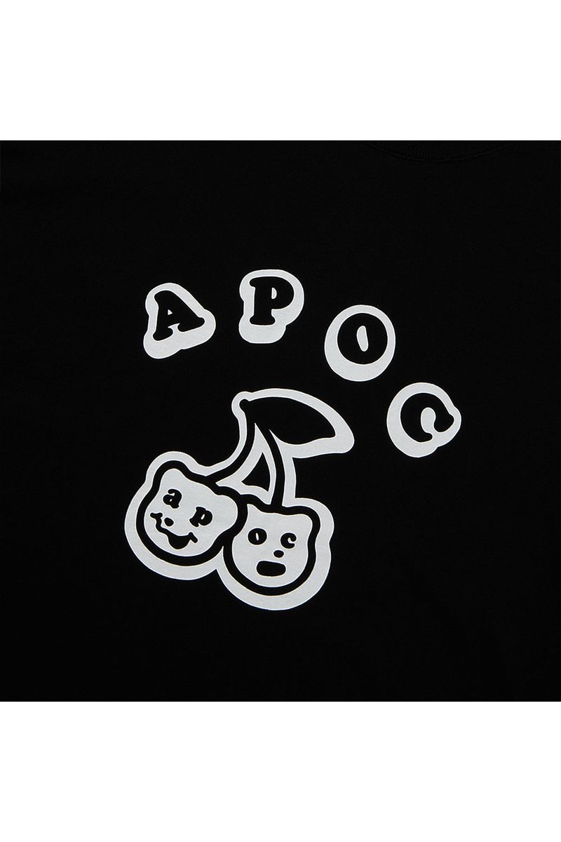 Cherry Bear Tee_Black