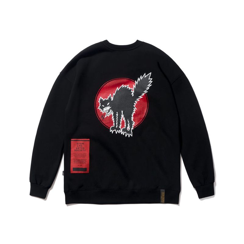 CAT OVERSIZED HEAVY SWEAT CREWNECK