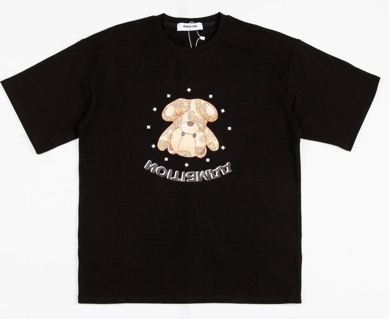 AAMBITION（アアンビション）の「bear paisley t-shirt（Tops）」