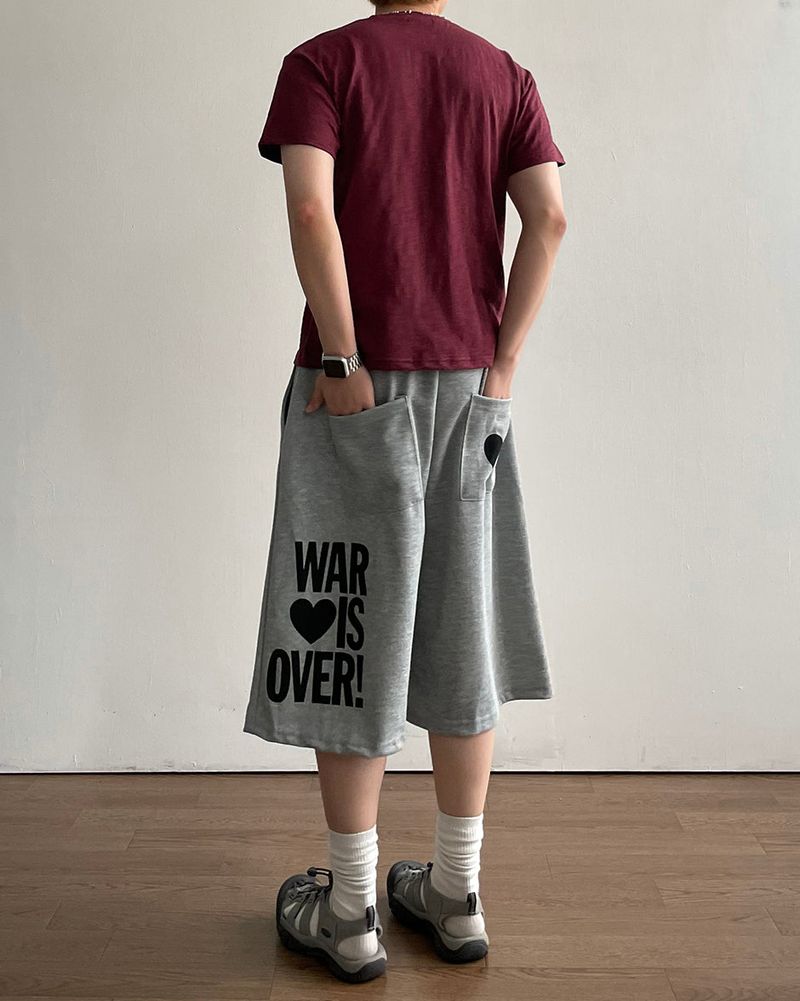 Hatin Sweat Half Pants