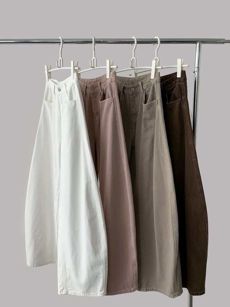 ID Cotton Wide Pants