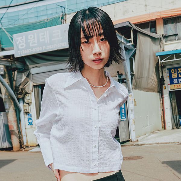 ROMANTIC CROWN（ロマンティッククラウン）の「WINGED CUFFS SHIRT（Tops）」