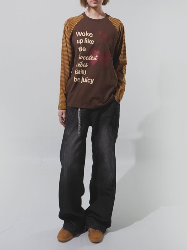 Woke Raglan Overfit T-shirt