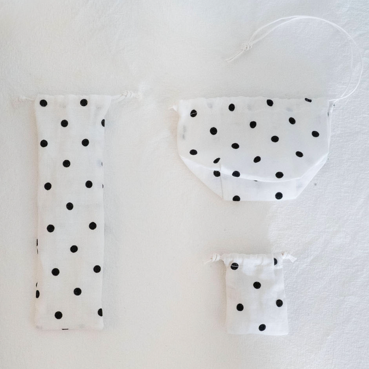 Dote string pouch (Medium)
