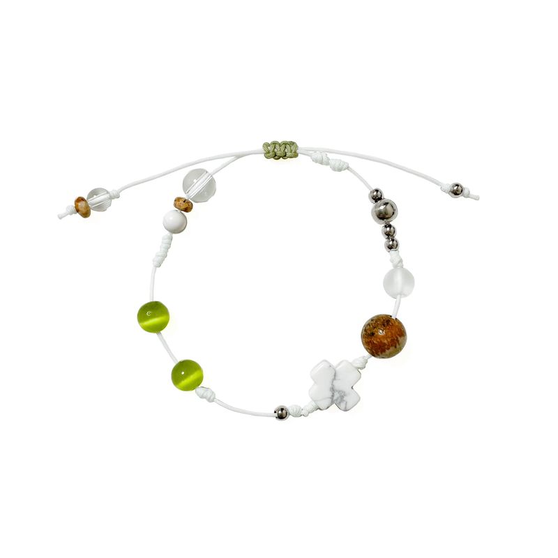 mOzi（モジ）の「Grass gemstone bracelet（Accessories）」