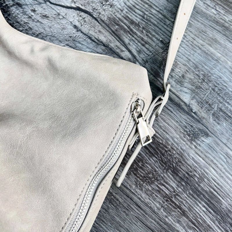 Mist Suede Shoulder Bag