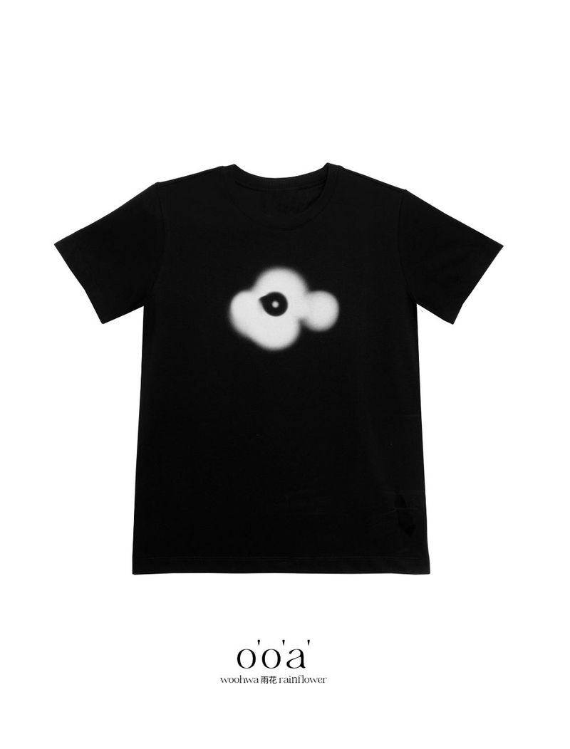 WOOHWA（ウファ）の「O ISLAND T-SHIRT BLACK （Tops）」