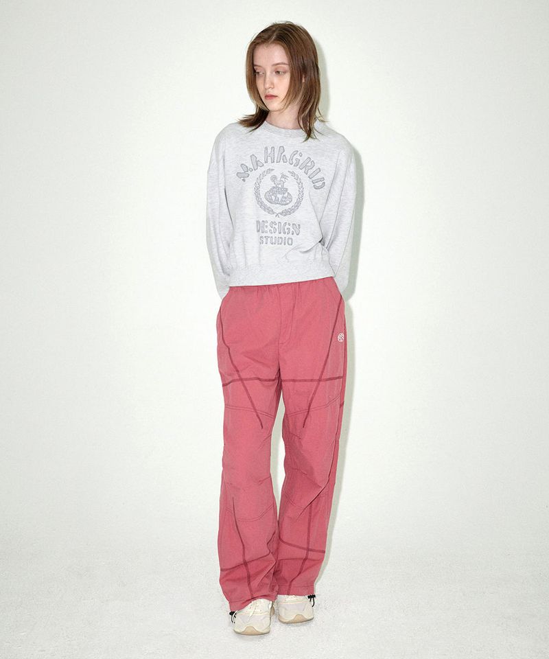 VINTAGE COLLEGE CROP SWEATSHIRT
