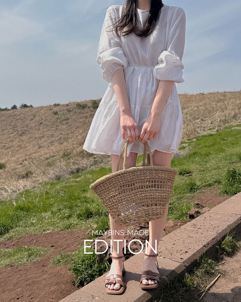 [MADE] Delmme Strap Mini Dress