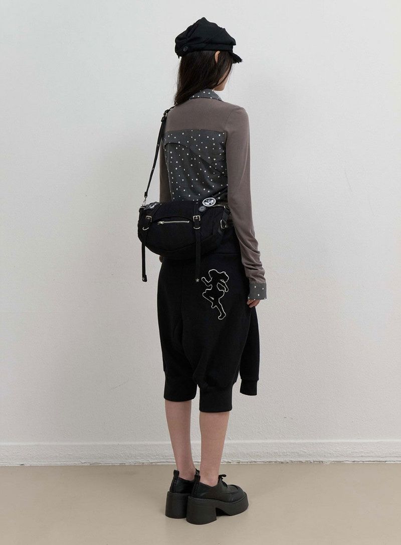 Starcut Jersey Collar Tee / Stone Brown