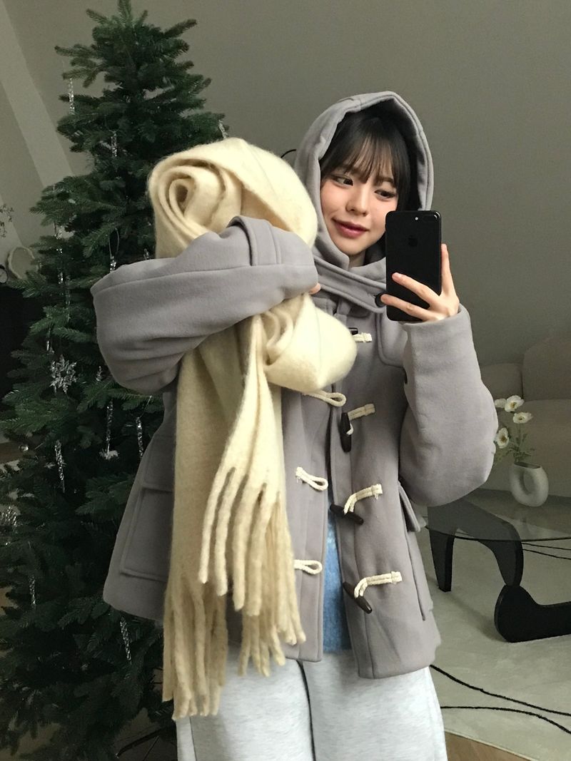 Pleasure duffle short coat