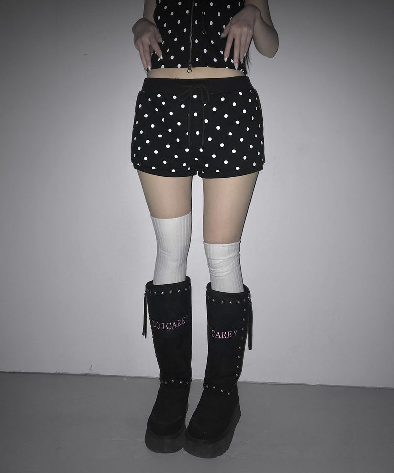 dot petty shorts (2colors)
