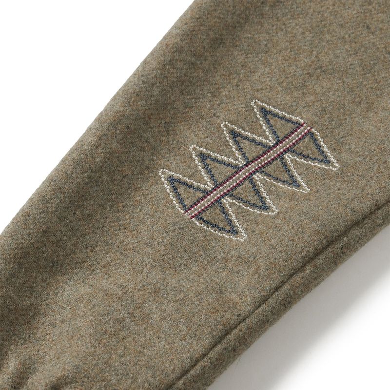 Machete wool blouson / Taupe melange