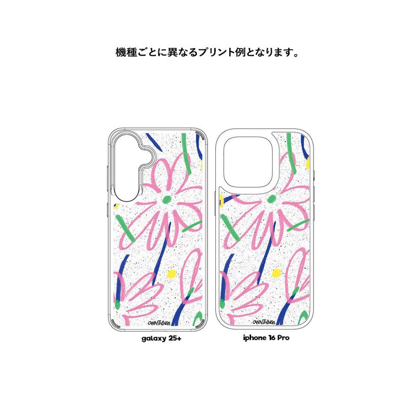 [MADE] Petals phone case (jelly hard)