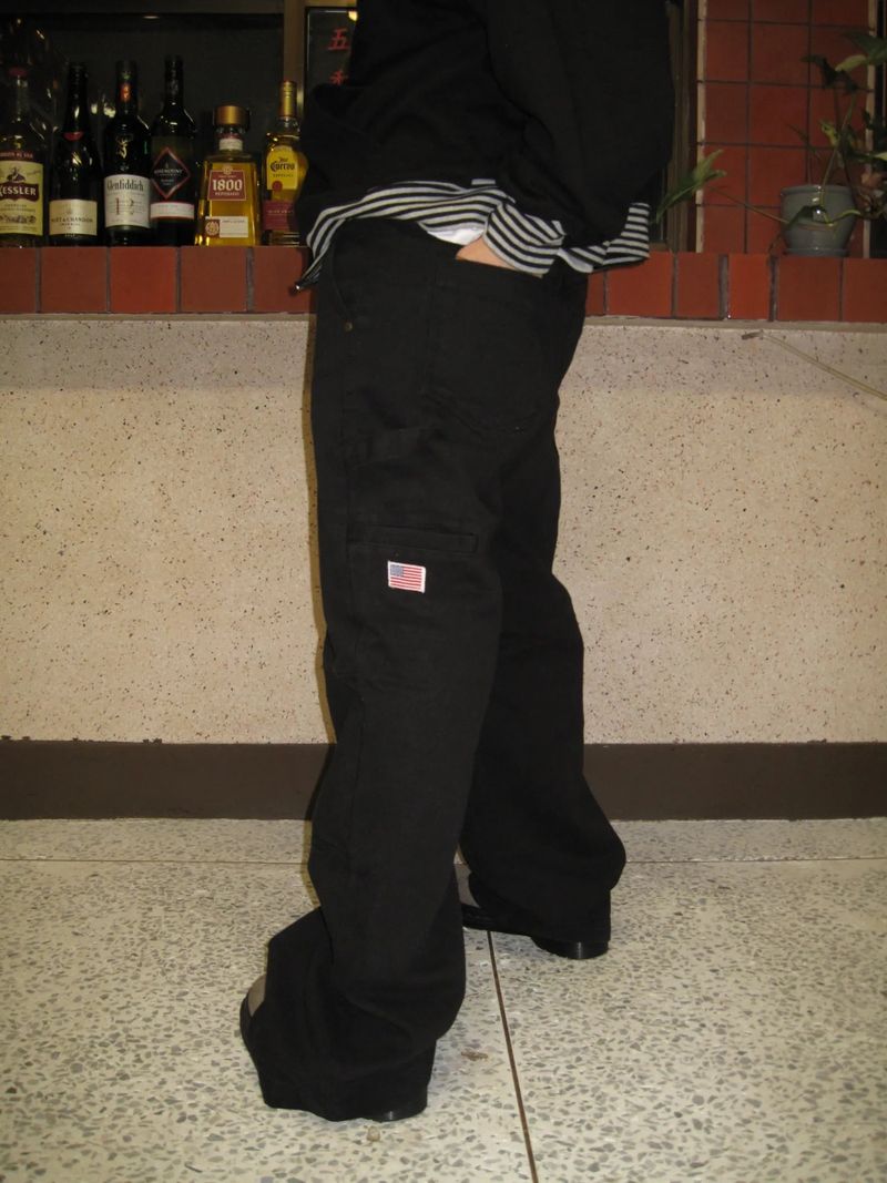 US Flag Carpenter Work Pants (4 Colors)