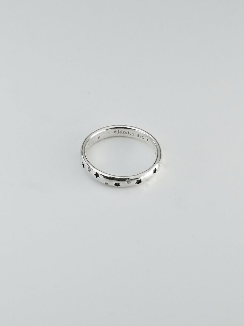 [925silver] Micro star ring