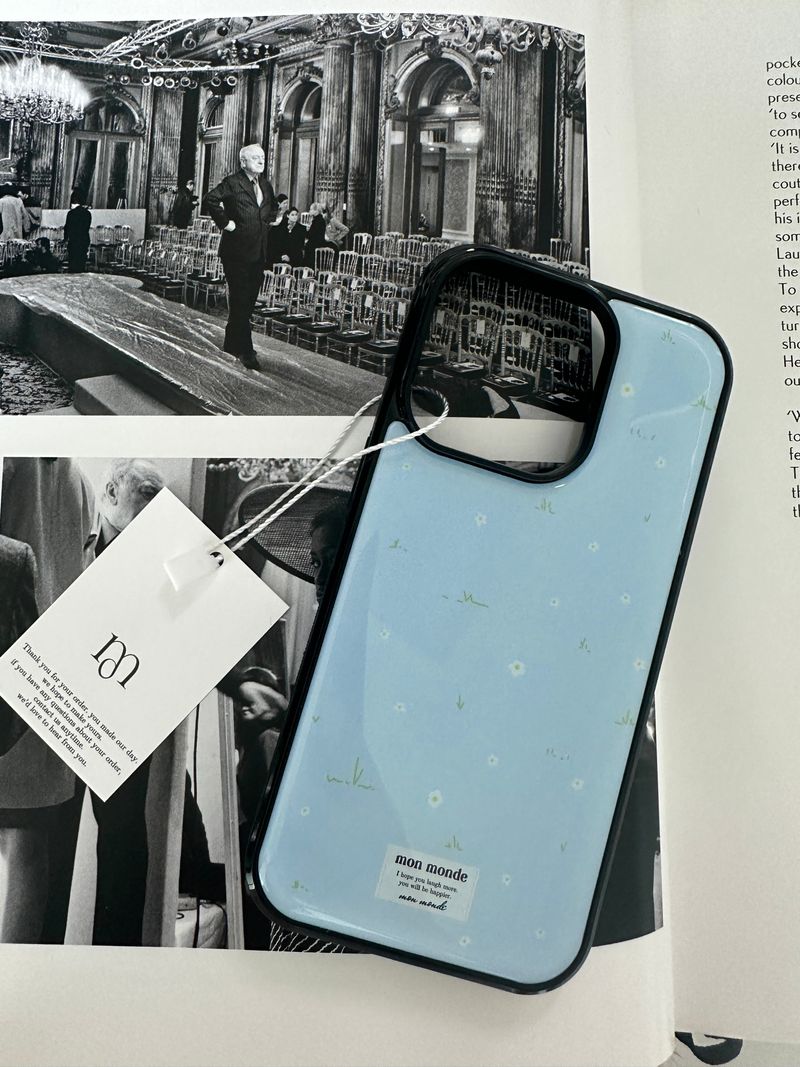 sky flower phone case 