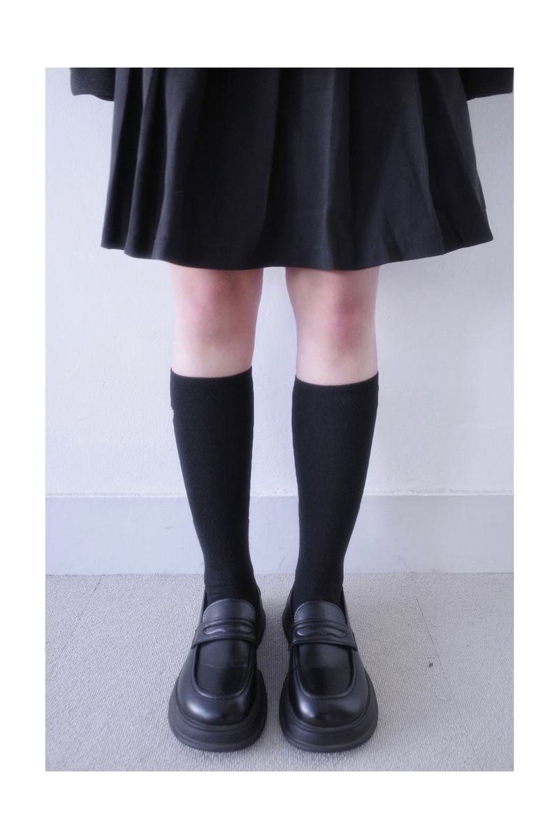 Preppy platform loafer
