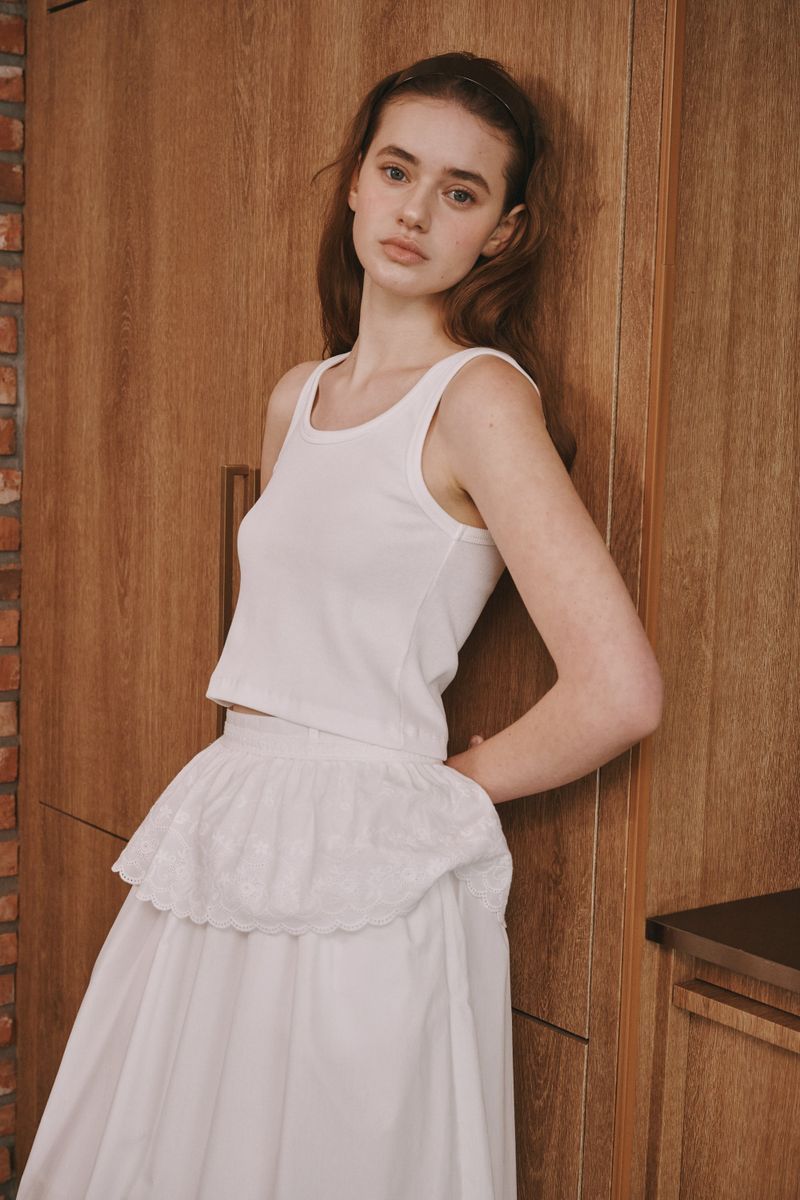 Round sleeveless (Grey)