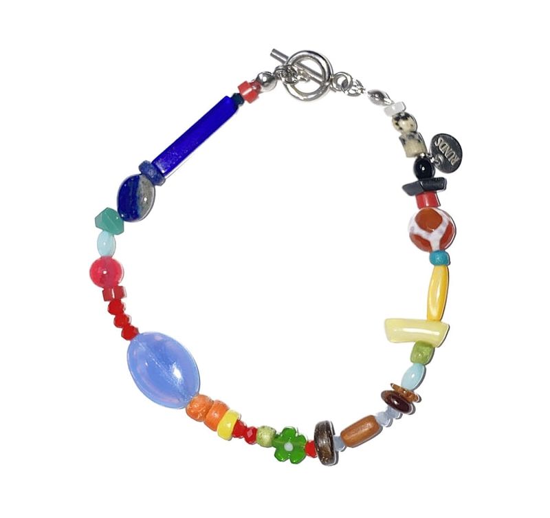 RUNDS(ランド)の「multi gemstone bracelet 05(Accessories)」