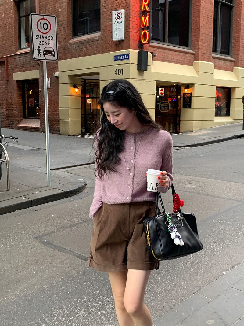 TRENDY APPAREL（トレンディー アパレル）の「Dojo corduroy pintuck half pants（Pants）」