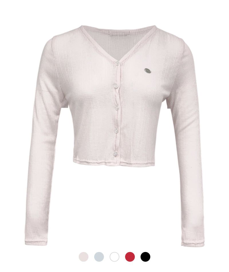 Cozy&Kitsch(コージーアンドキッチ)の「Spring See-through V-neck Cardigan(Tops)」