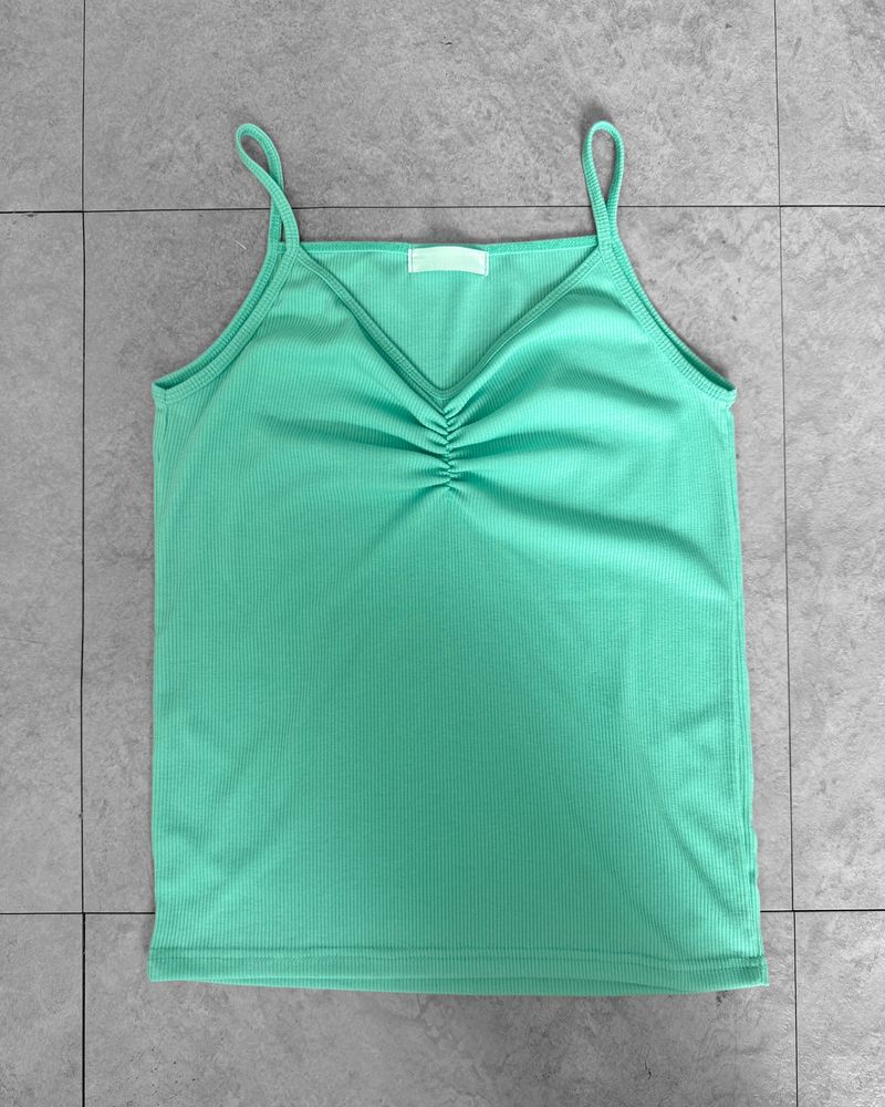 SIO SHIRRING CAMI