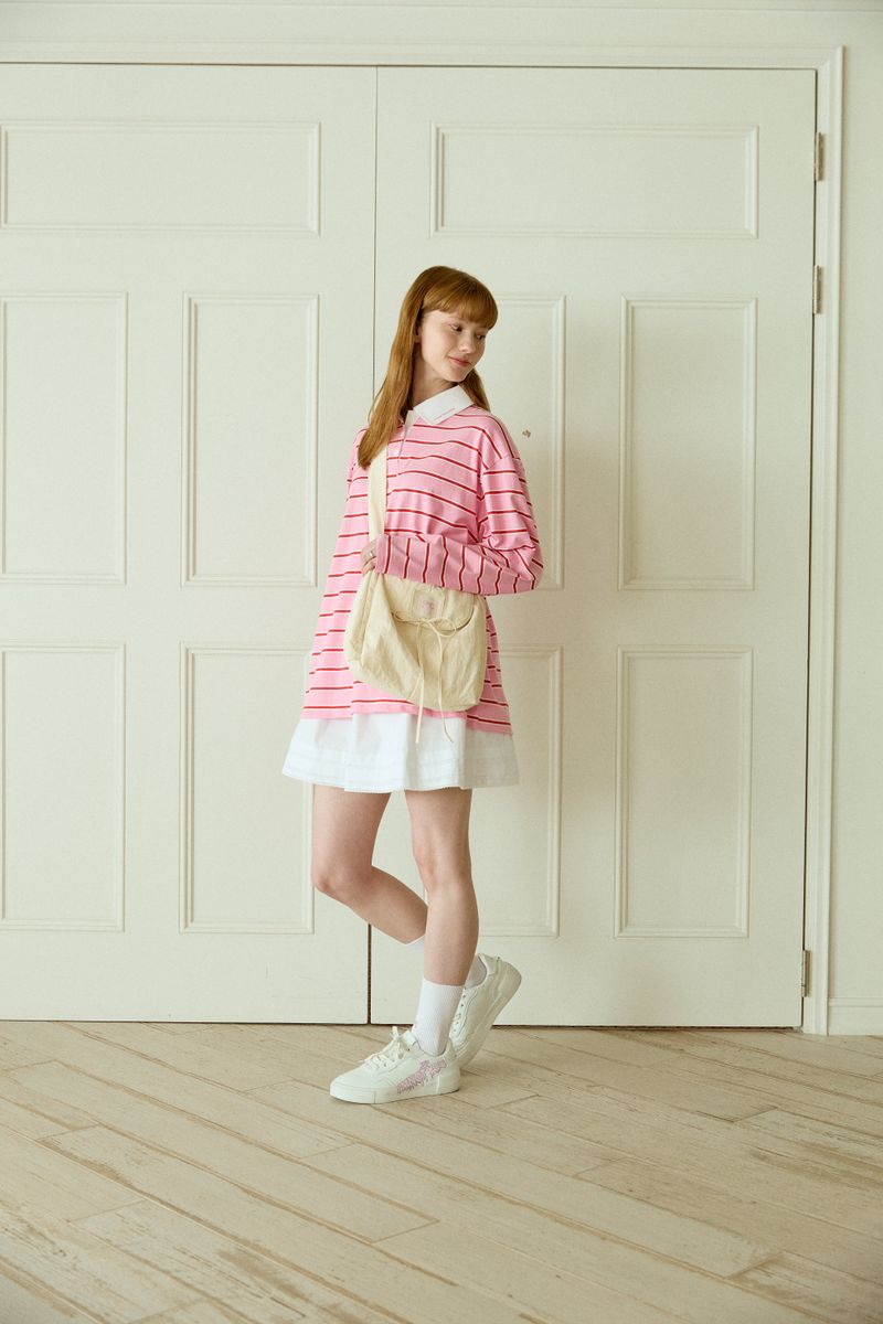 RIBBON PINEAPPLE CROSS BAG