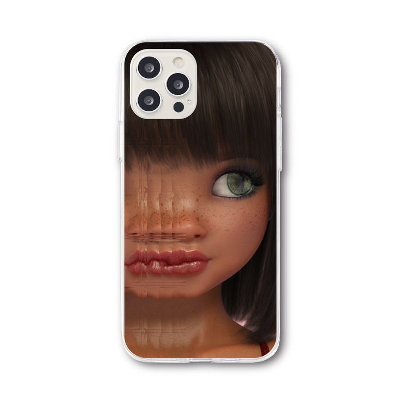 PHONO PHONO(フォノフォノ)の「FRECKLE GIRL PHONE CASE (JELLY)(Smartphone Accessories)」