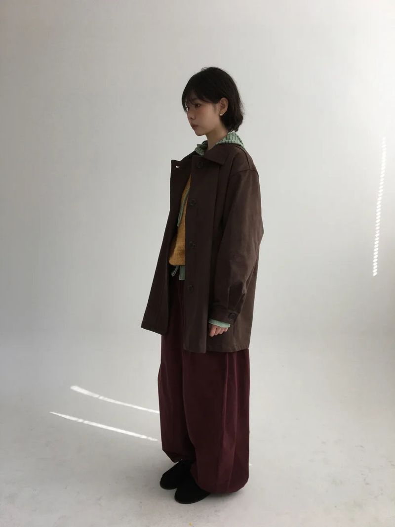 Saco Suede Half Coat (2color)