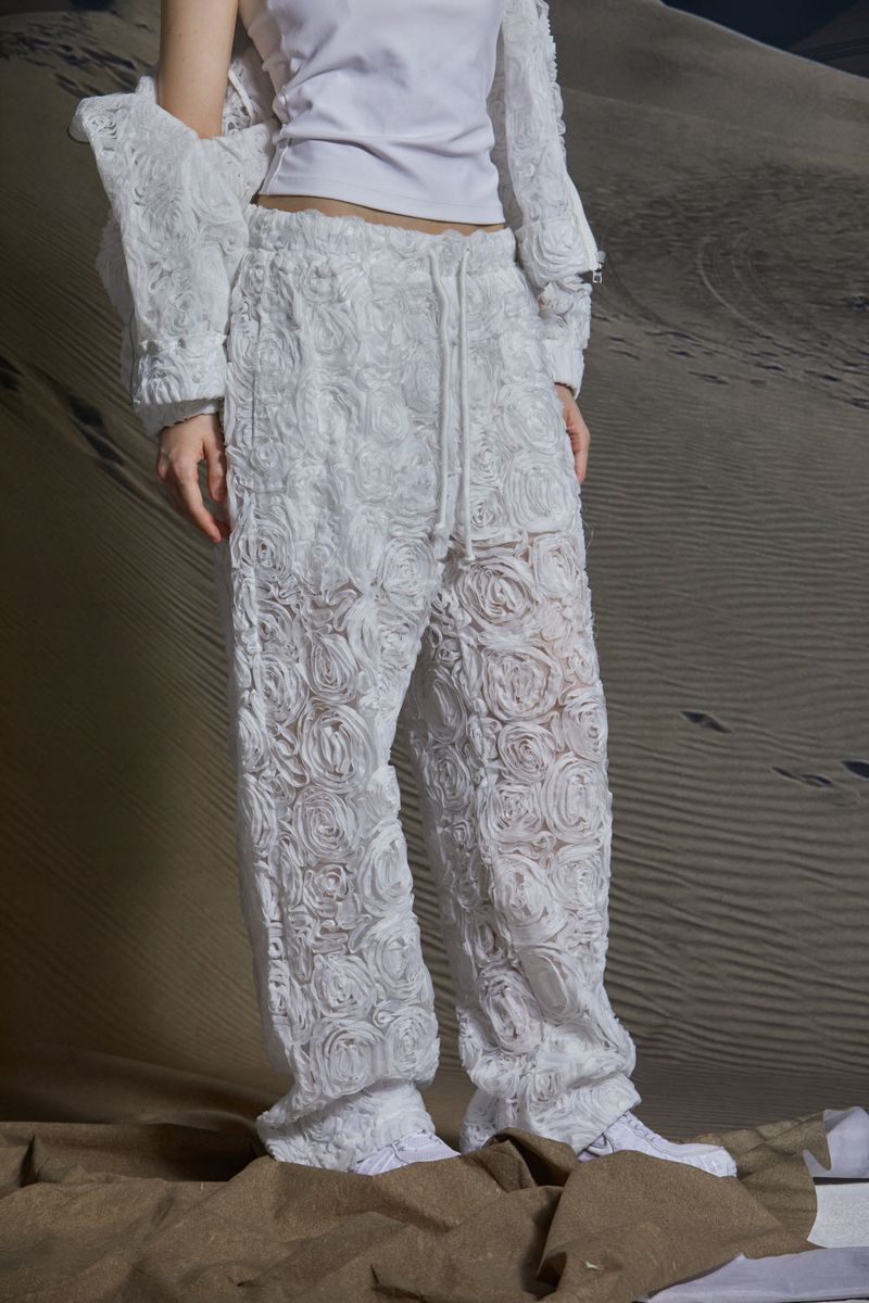 FLOWER JOGGER PANTS