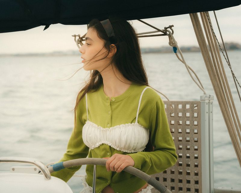 Marche sleeveless top_stripe