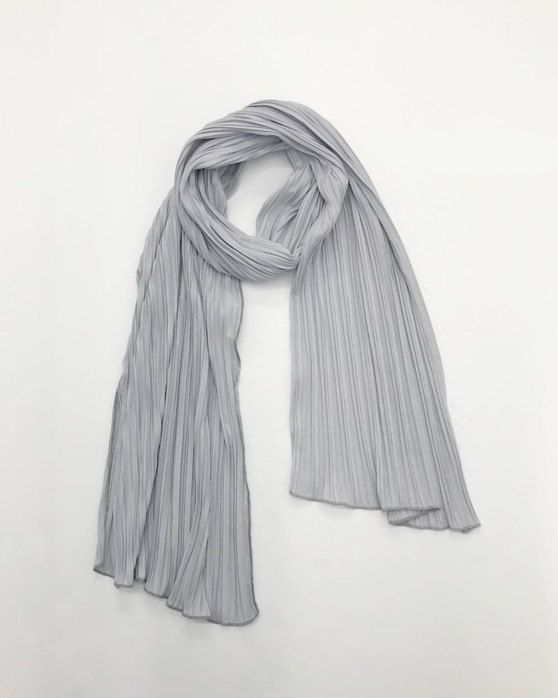 De Nuit Pleated Muffler (4color)