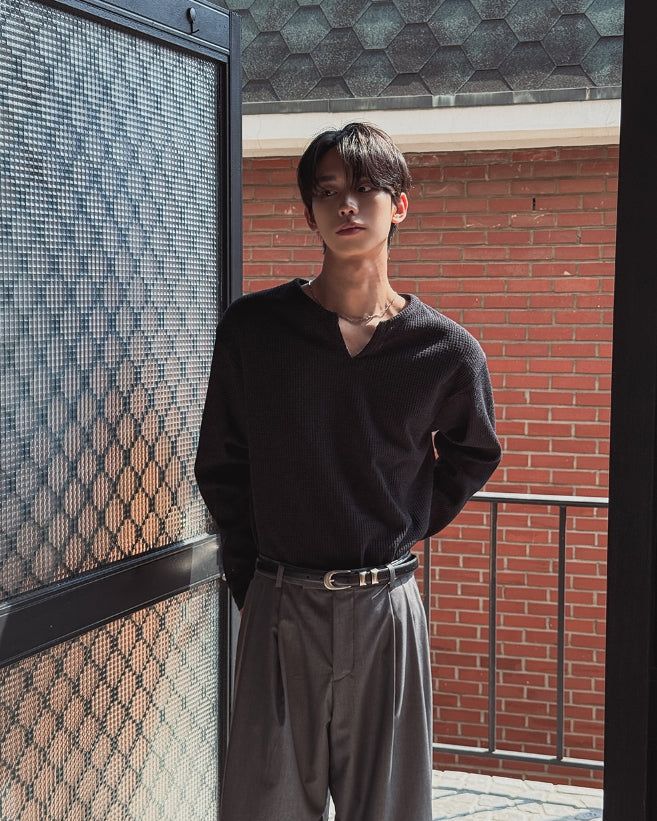 Pro V-slit Long Knit Sleeve