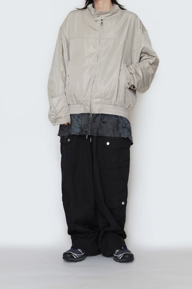 shuffle neck jacket