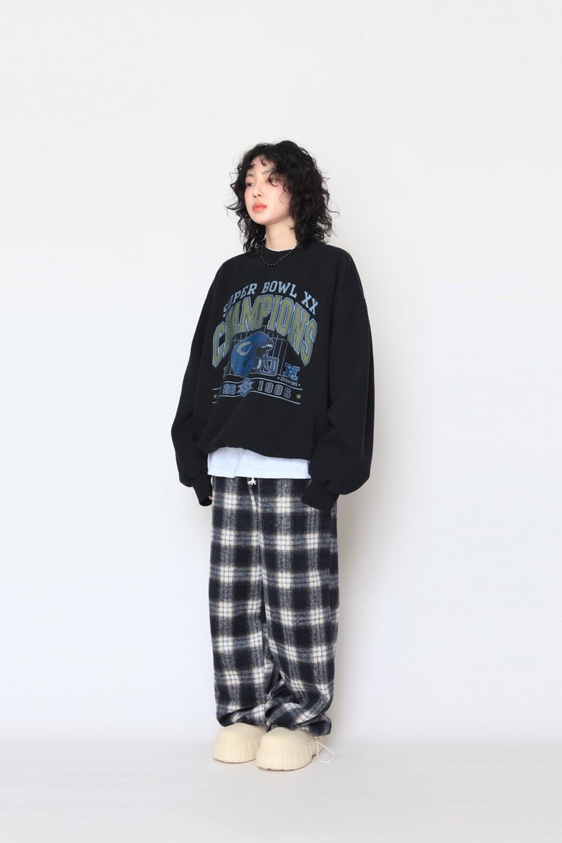Napping Super Bowl sweatshirt