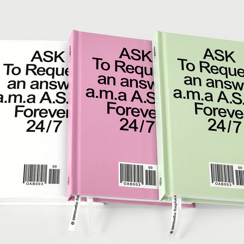 oab ask diary / hard cover