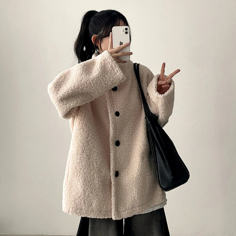 Lottie high neck pogle long coat