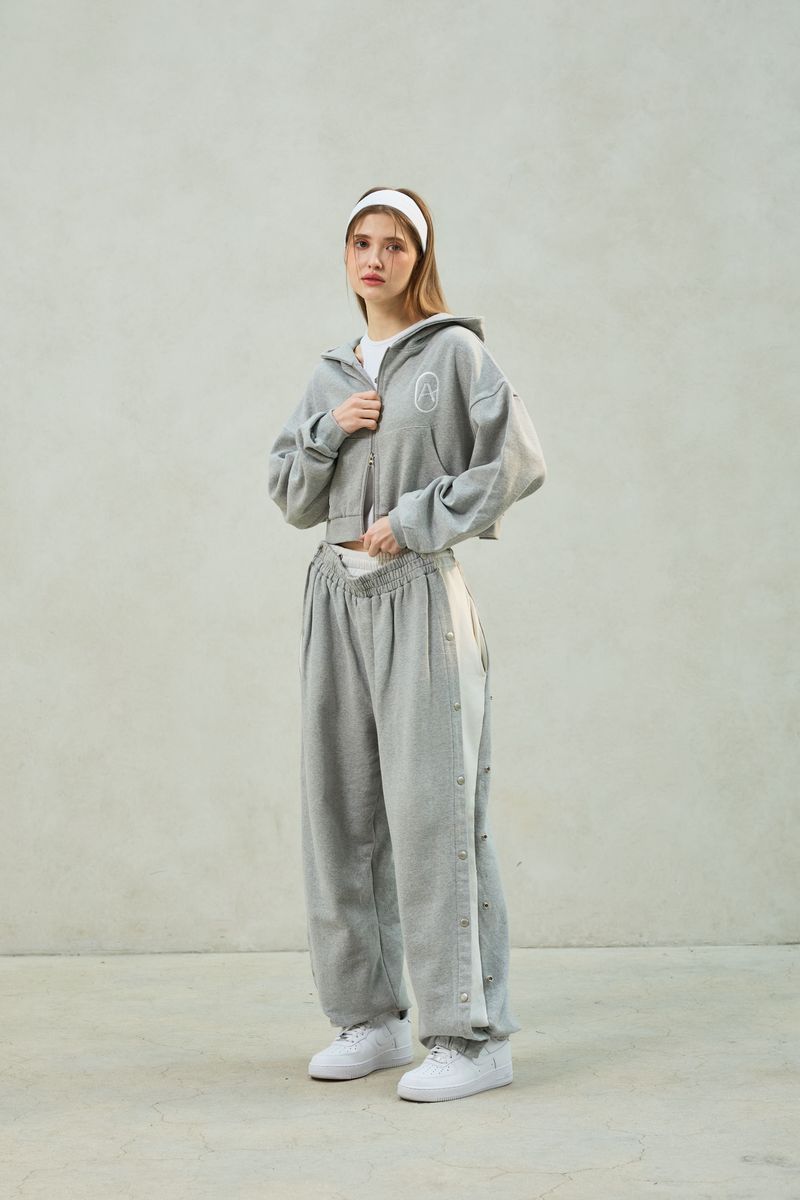 PITA HOOD ZIP-UP / MELANGE