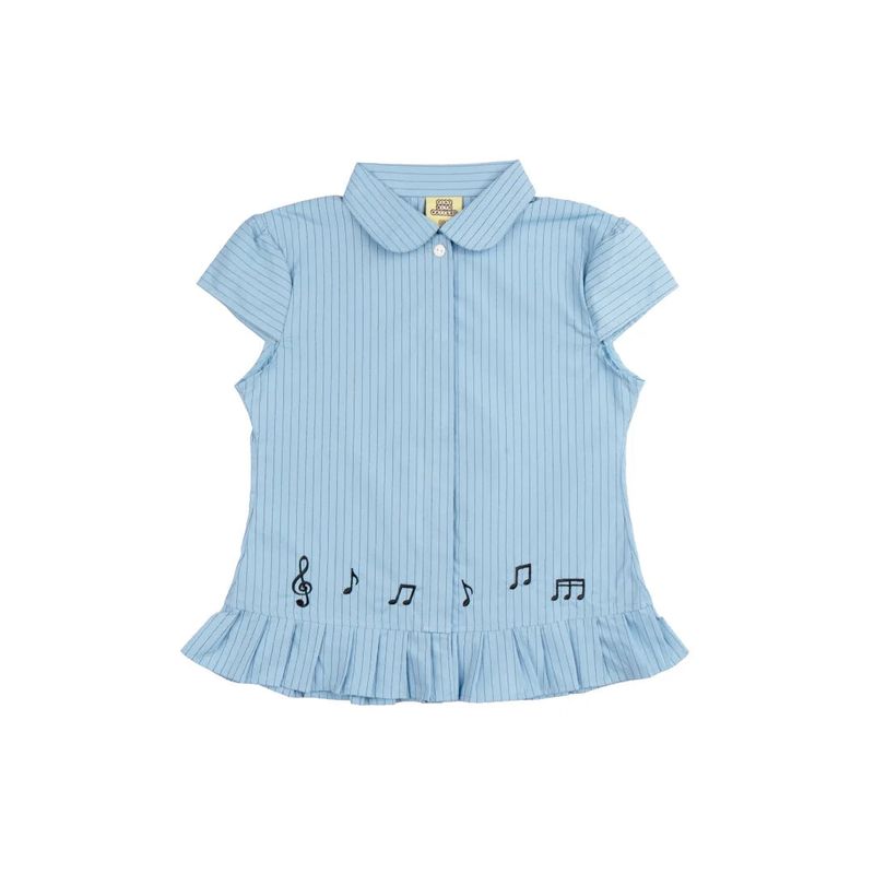 Play With Pattero（プレイ・ウィズ・パッテロ）の「Lingering Song Notes Fitted Shirt（Tops）」
