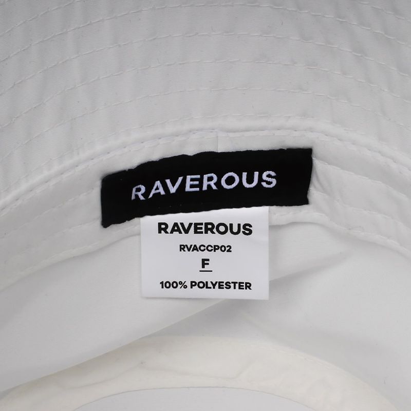 Basic Logo Bucket Hat White