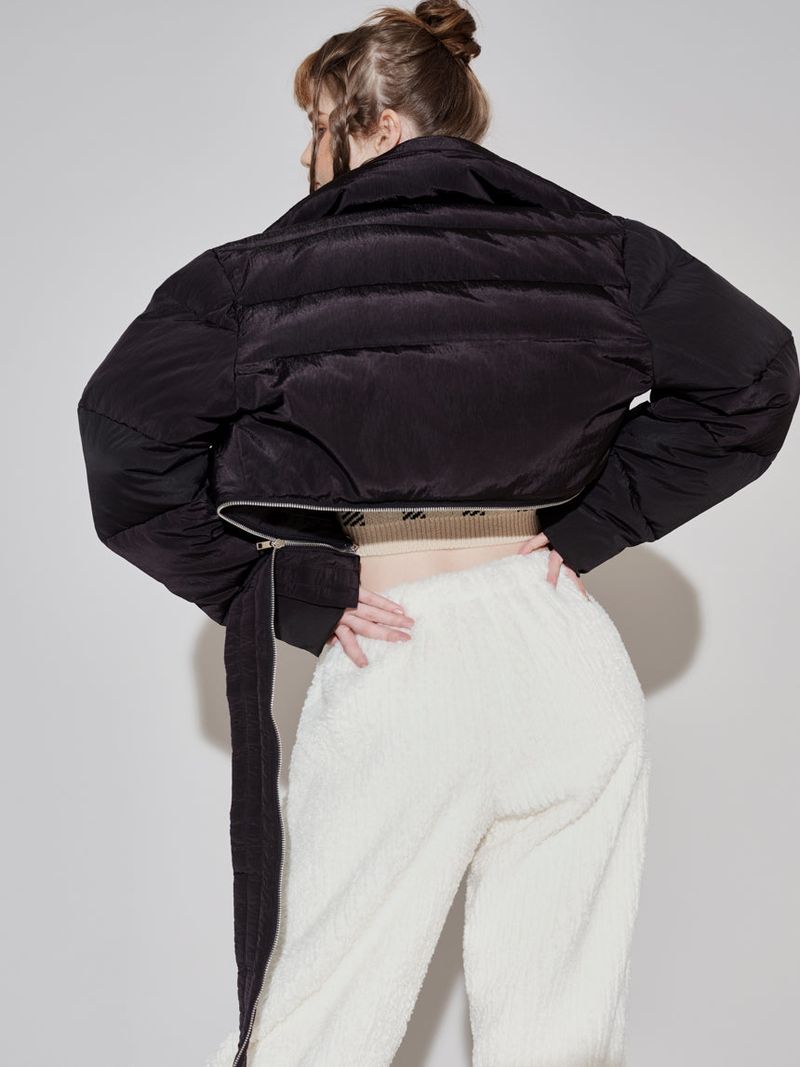 DUCK DOWN CROPPED JACKET