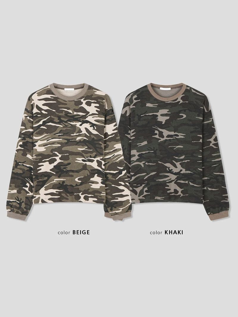 Seen Camo Waffled Longsleeve