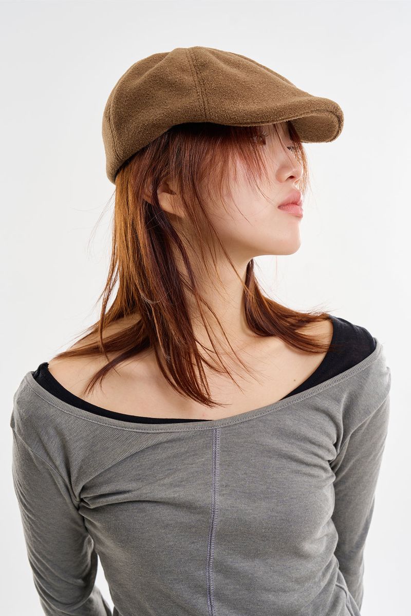 Buckle oversized hunting cap