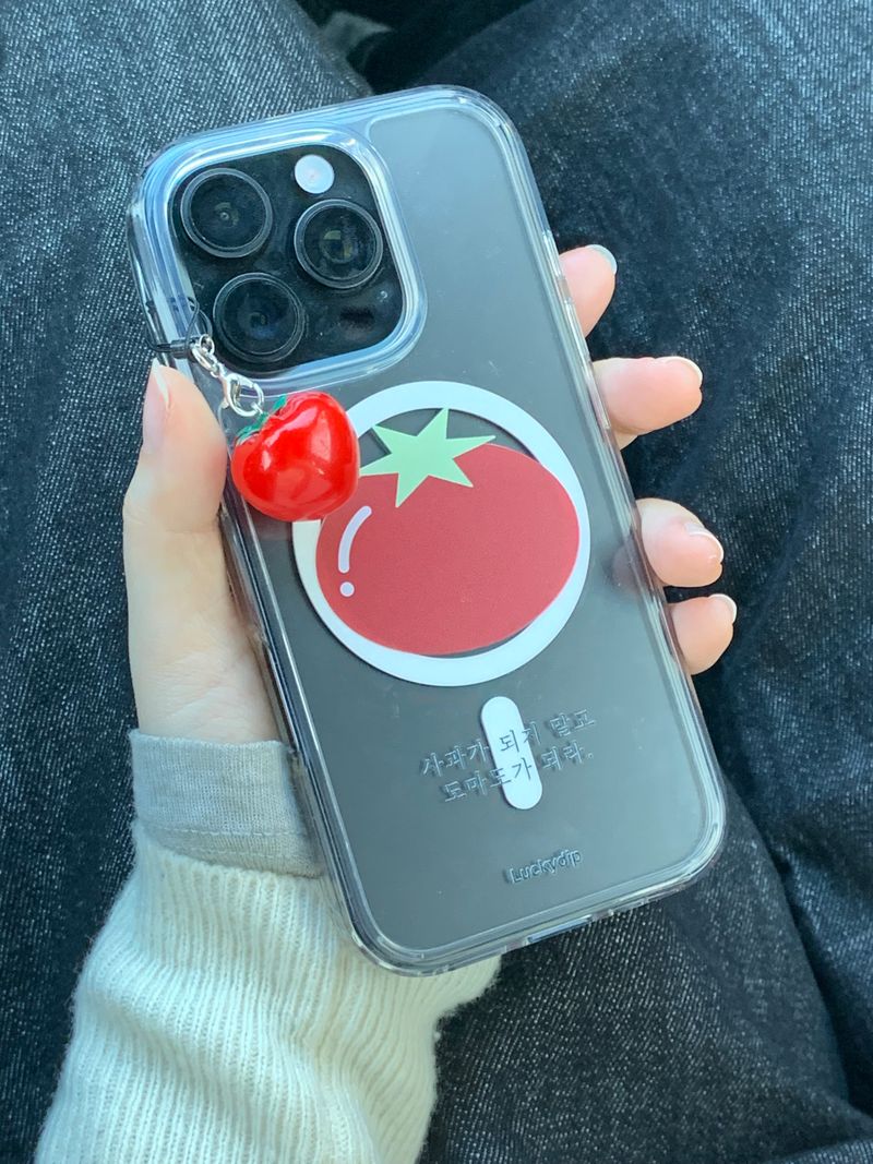 [MADE] [magsafe] tomato jelly hard iphone case